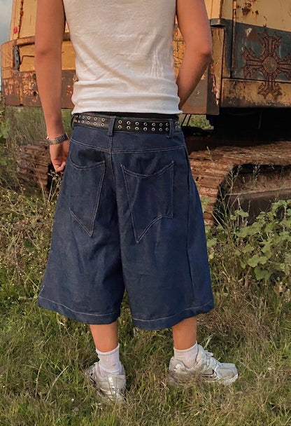 New Drop " Barroco " ! Bermuda Raw Denim con pinsas Japonesas